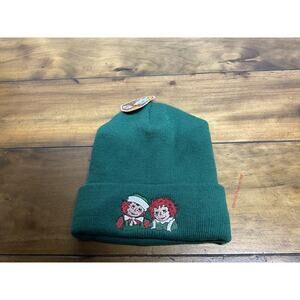 Snowden & Friends, Raggedy Ann & Andy -Cuff Beanie Knit Snow Cap (1998-Target)